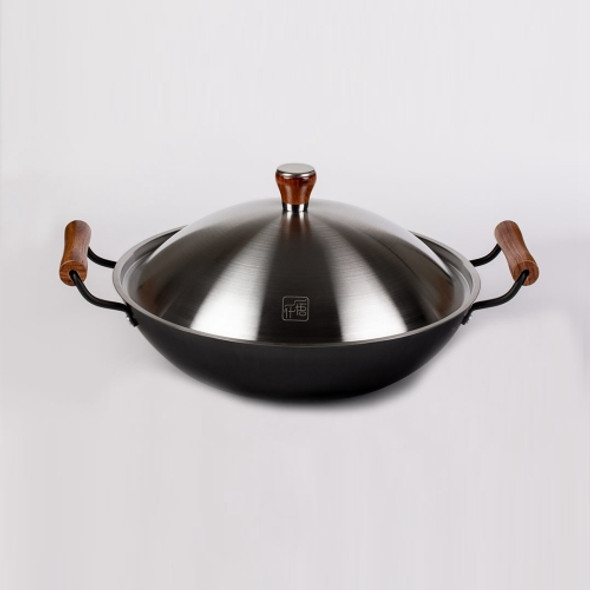 Original Xiaomi Youpin China Cast Iron Wok, Style: Classic