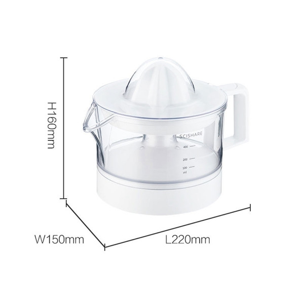 Original Xiaomi Youpin SCISHARE S411 400ml Electric Juicer, CN Plug(White)