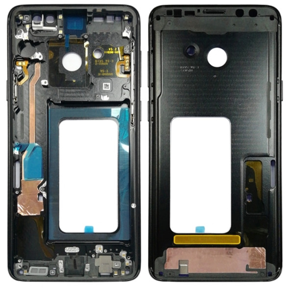 Middle Frame Bezel for Galaxy S9+ G965F, G965F/DS, G965U, G965W, G9650 (Black)