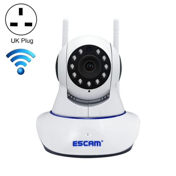 ESCAM G01 1080P P2P Indoor WiFi IP Camera, Support TF Card / PT / Night Vision / Onvif, UK Plug
