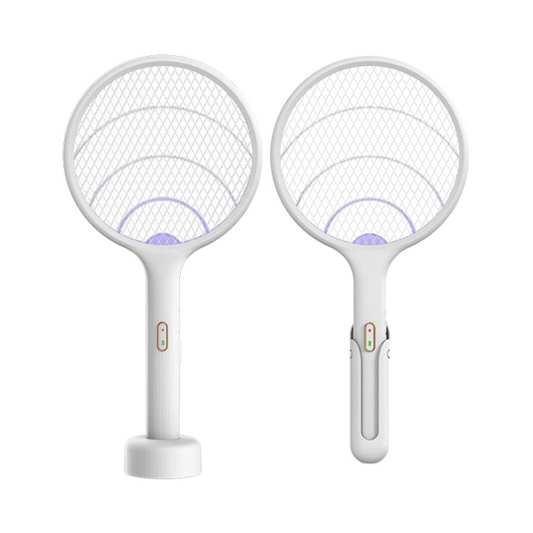 2 PCS Xiaomi Qualitell Household Multi-functional Electric Mosquito Killer Fly Swatter (White)