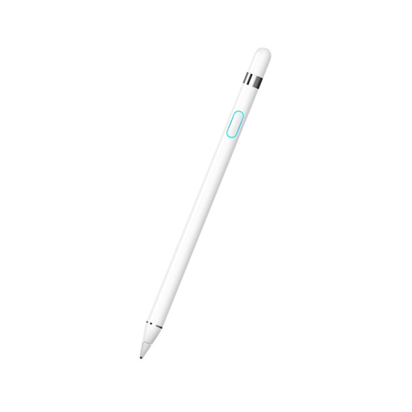 WIWU P339 USB Charging Universal Tablet PC Capacitive Pen Stylus Pen, Compatible with IOS & Android System Devices (White)