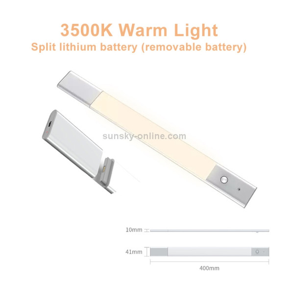 Original Xiaomi Youpin EZVALO 1W Wireless Light Sensor + Human Body Sensor Light, 3500K Warm White Light, 40cm Length