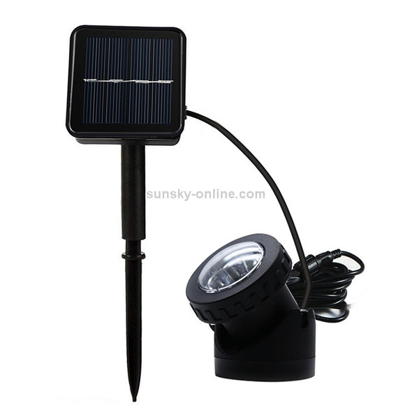 Single Head LED Outdoor Waterproof Solar Underwater Spotlight Floodlight