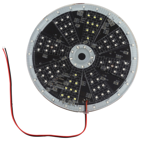 105 LEDs SMD 2835 Motorcycle Modified RGB Light Fire Wheel Flash Atmosphere Lamp, Diameter: 18cm, DC 12V