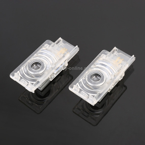 2 PCS DC12V 1.8W Car Door Logo Light Brand Shadow Lights Courtesy Lamp for Buick LaCrosse 2010-2016 / Envision 2014-2016