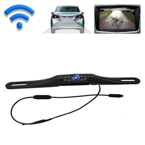 License Plate Frame WiFi Wireless Car Reversing Rear View Wide-angle Starlight Night Vision Camera