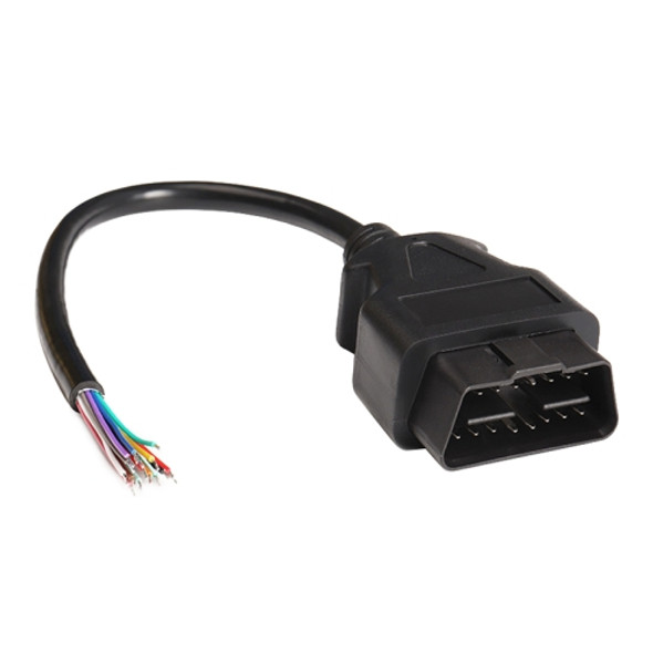 16PIN Male OBD Cable Opening Line OBD 2 Extension Cable for Car Diagnostic Scanner, Cable Length: 300cm