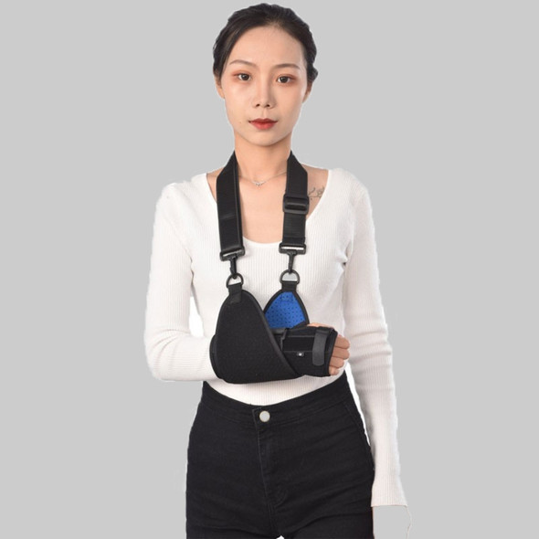 Wrist Sprain Fixation Splint Fracture Fixation Band Wrist Joint Fixation Band Strap Right, Specification: L