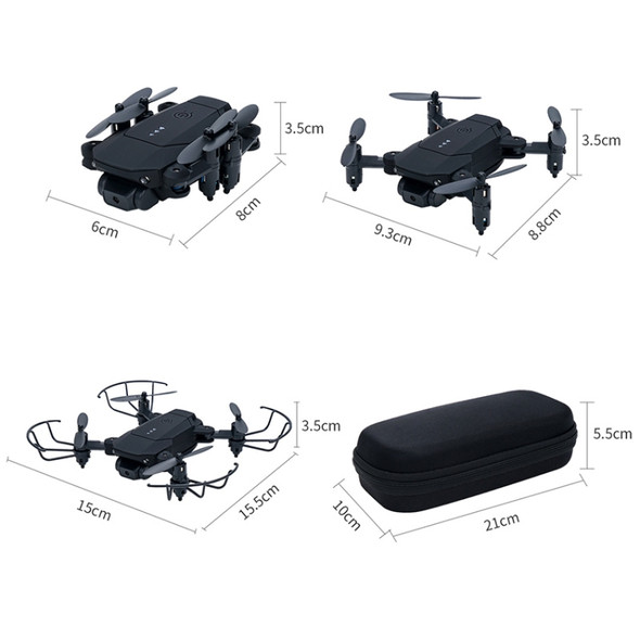 YDJ-D83 2.4G Foldable RC Mini Drone With HD Camera