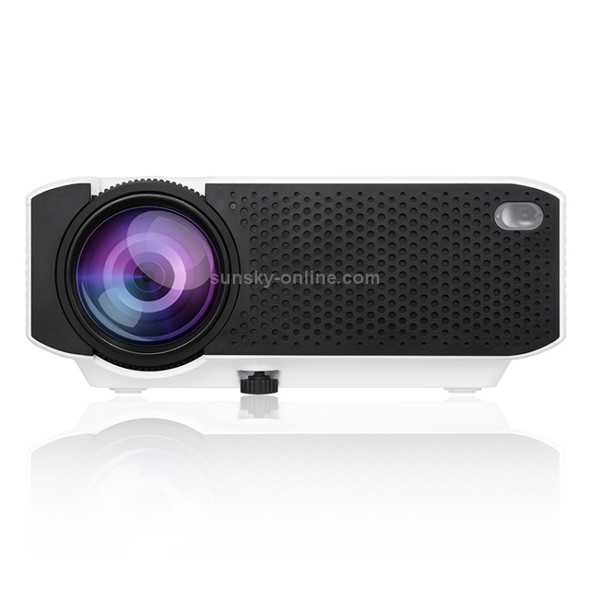 E400A 1600 Lumens 1280x720 720P Portable HD LED Smart Projector Children Projector (Android System 1+8G WiFi+ BT4.0)