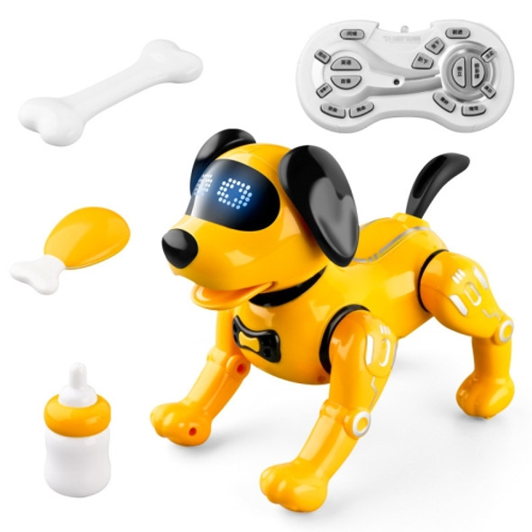 YDJ-K11 Programable Remote Control Robot Dog RC Toy (Yellow)