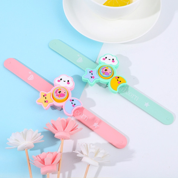 2 PCS Rotating Mosquito Repellent Snap Ring Anti-mosquito Bracelet for Children and Adolescents, Colour:Xingyueyun