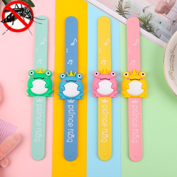 4 PCS Three-dimensional Cartoon Mosquito Repellent Student Children Anti-mosquito Watch Bracelet, Colour:Little Frog