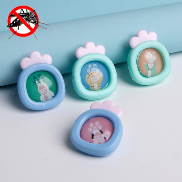 4 PCS Baby Anti-mosquito Buckle Children Outdoor Mosquito Repellent Buckle, Style:Scientific Withdrawal