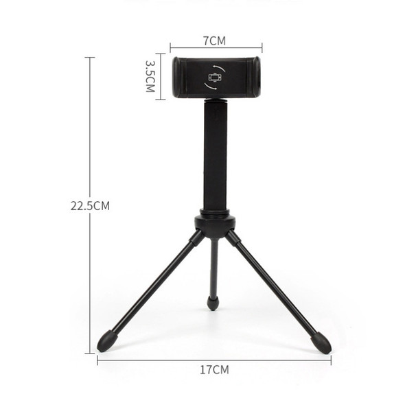 2 PCS Mobile Phone Live Selfie Tripod Integrated Video Shooting Live Bracket