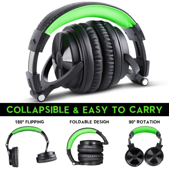 OneOdio Pro-G Headset Game Anchor Wire Headset Without Bluetooth (Green )