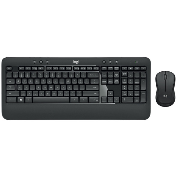 Logitech MK540 Wireless Keyboard and Mouse Set (Black)