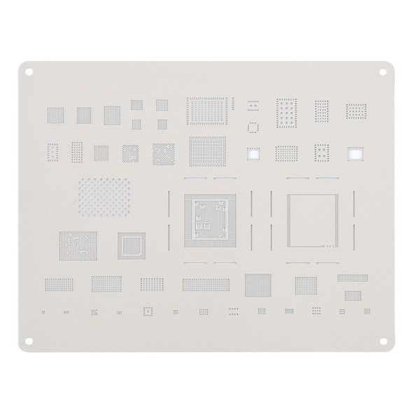 Kaisi A-11 IC Chip BGA Reballing Stencil Kits Set Tin Plate For iPhone X / 8 / 8 Plus