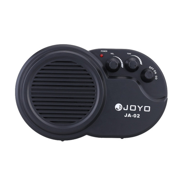 JOYO JA-02 3W Guitar Amplifier Mini Electric Guitar Amp Amplifier Speaker with Volume Tone Distortion Control