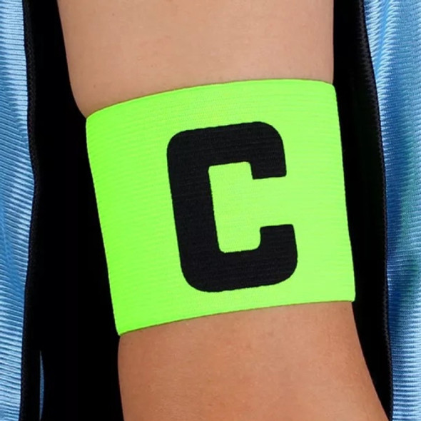 10 PCS Football Match Armband Elastic Sticker Winding-Type C Marker(Green)