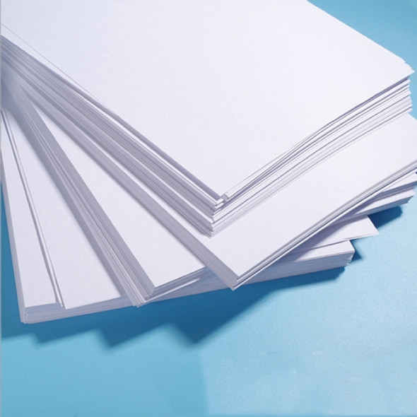 White A4 Printing Paper Double-coated Copy Paper for Office, Style:70G White 100 Sheets