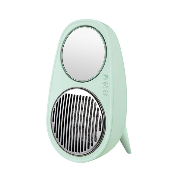 Home Desktop Mini Heater CN Plug(Mint Green)