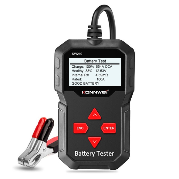 KONNWEI KW210 Car Battery Test Battery Capacity Resistance Battery Detector