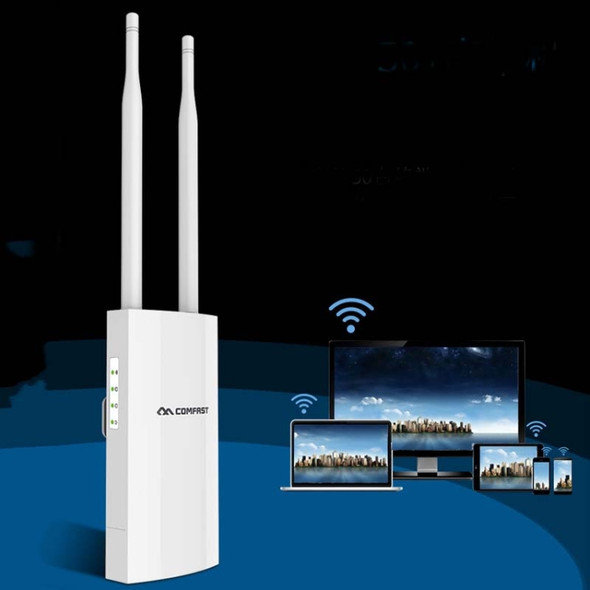 EW72 1200Mbps Comfast Outdoor High-Power Wireless Coverage AP Router(US Plug)