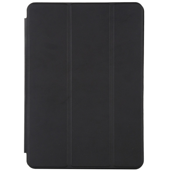 For iPad Air 3 10.5 inch Horizontal Flip Smart Leather Case with Three-folding Holder(Black)