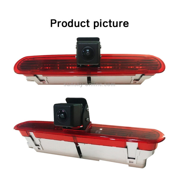 PZ472 Car Waterproof 170 Degree Brake Light View Camera for Fiat / Opel