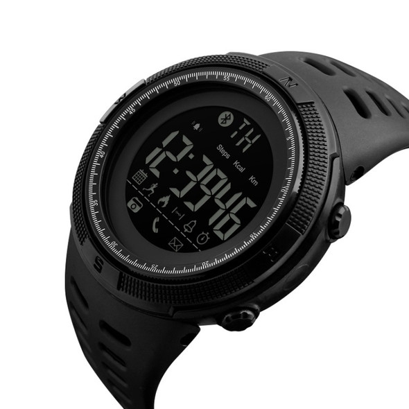 SKMEI 1250 Men Outdoor Waterproof Sports Digital Watch Multi-Function Watch(Black)