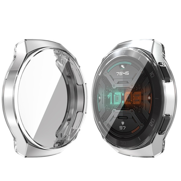 For Huawei GT2e TPU Electroplated All Inclusive Watch Case(Transparent)