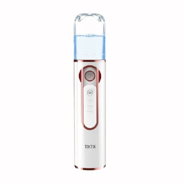 USB Charge Handheld Cold Spray Water Moisture Meter Alcohol Sprayer, Specification:No Power Bank Function(White)