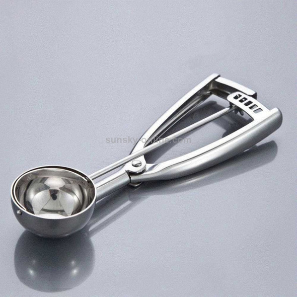 Stainless Steel Ice Cream Spoon Scooper Fruit Scoop, Specification: 39mm