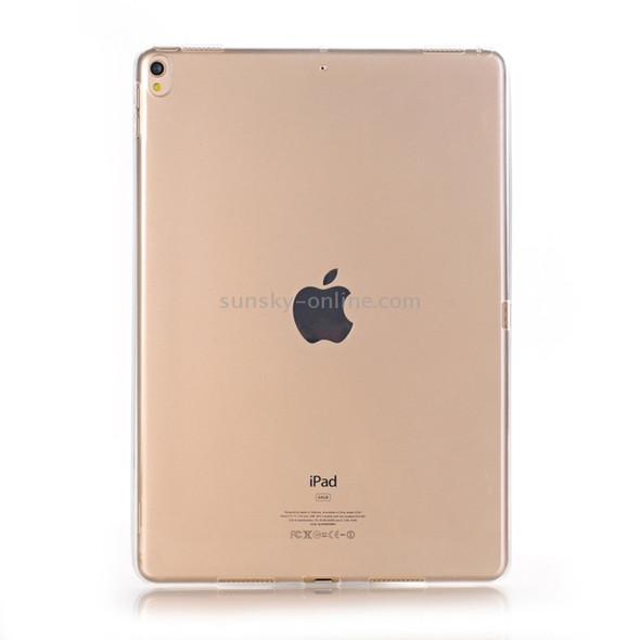 For iPad Pro 10.5 inch Smooth Surface TPU Case (Transparent)