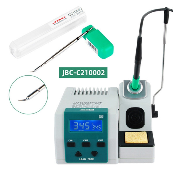 SUGON T26 Soldering Station Lead-free 2S Rapid Heating with C210-002 Soldering Iron Tip Kit, EU Plug