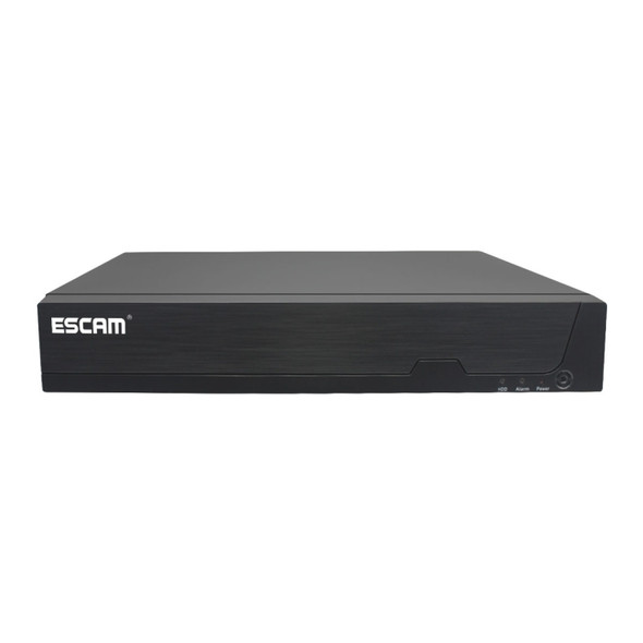 ESCAM PVR608 HD 1080P 8CH H.265 Humanoid POE NVR Security System(AU Plug)