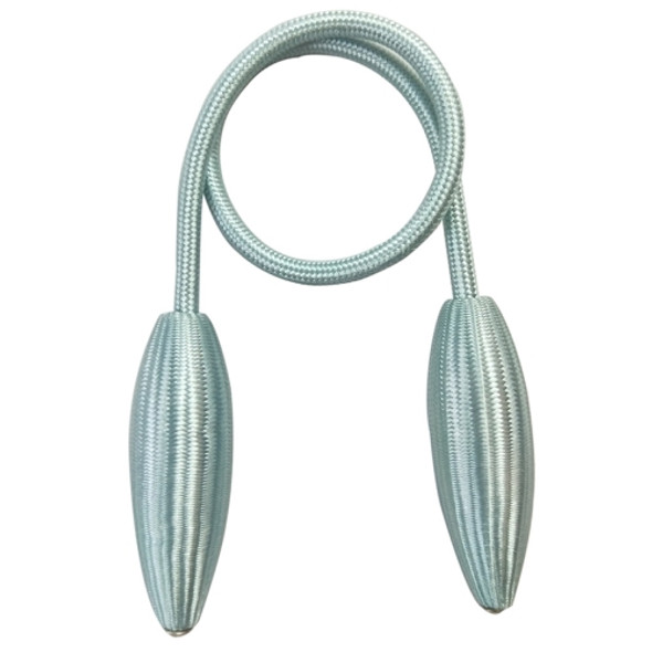 CK-04 4 PCS Curtain Buckle Simple And Versatile Free Perforated Curtain Tie Rope(Gray Blue)