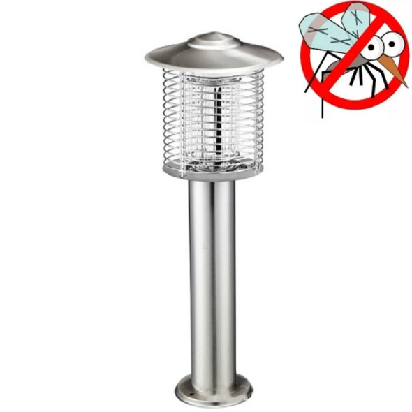 Outdoor Courtyard Garden Waterproof Outdoor Mosquito Repellent Lamp, Color:DW01 Silver