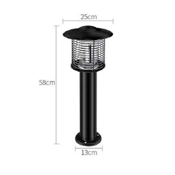 Outdoor Courtyard Garden Waterproof Outdoor Mosquito Repellent Lamp, Color:DW01 Black