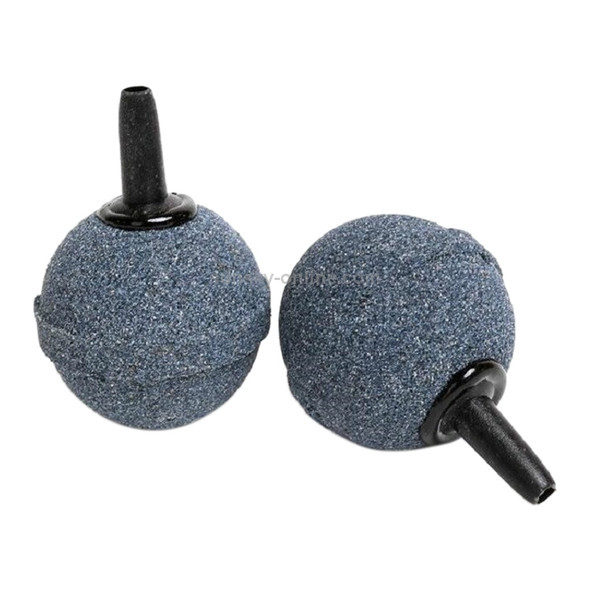 100 PCS Bubble Stone for Aquarium Tank Aerator Pump, Diameter:25mm(Black Spherical)
