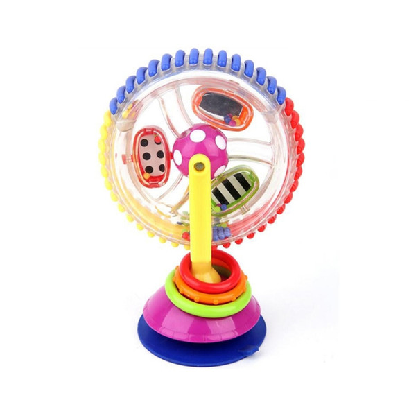 Baby Toy Rotating Sucker Tri-Color Ferris Wheel(Tri-Color Rotating Ferris Wheel)