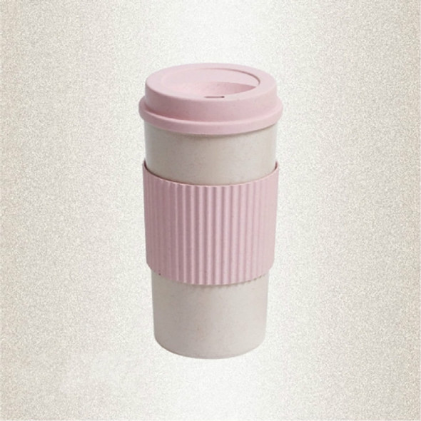 Portable Outdoor Picnic Travel Slip Insulation Insulated Straw Coffee Cup, Size:YW2628 450ml