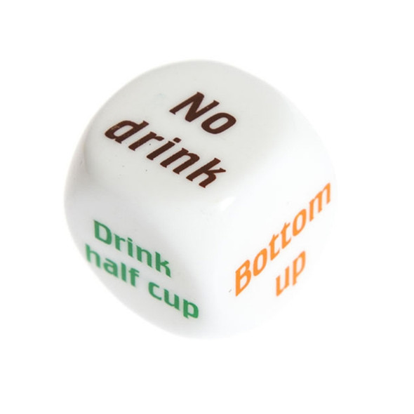 2 PCS Resin Polyhedron Outdoor Bar Family Party Game Dice