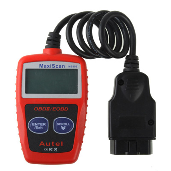 MaxiScan MS309 OBDII / EOBD Fault Coder Reader