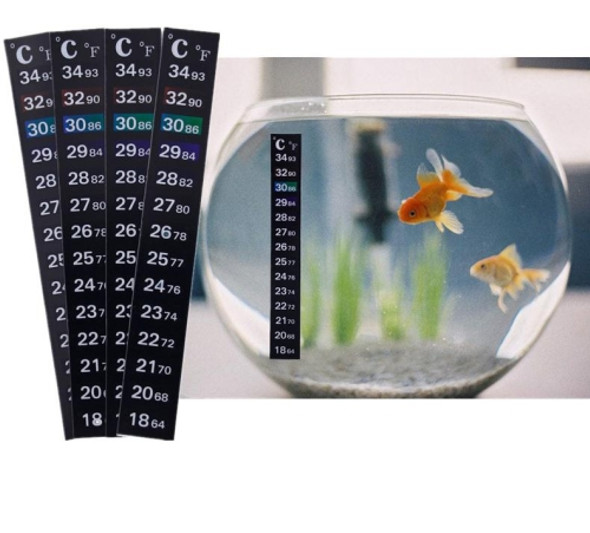 Digital Aquarium Fish Tank Fridge Thermometer Sticker Temperature Measurement Sticker