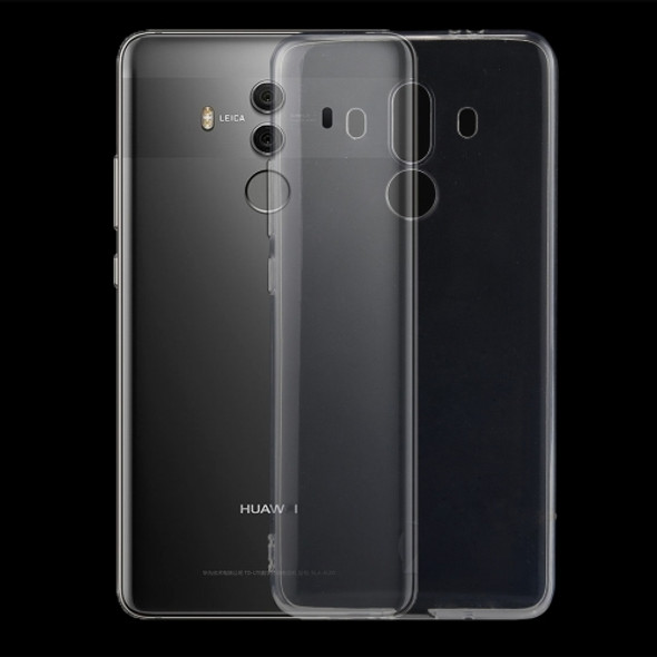 For Huawei  Mate 10 Pro 0.75mm Ultra-thin Transparent TPU Protective Case (Transparent)