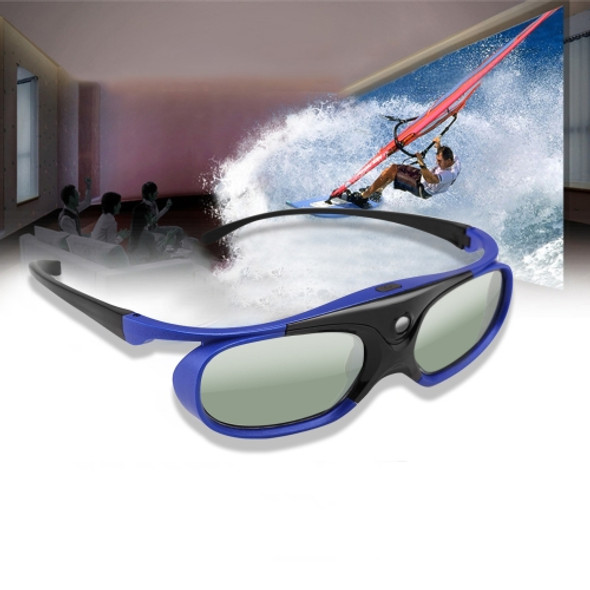 Universal Battery DLP Active Shutter 3D Glasses 96-144Hz For XGIMI Optoma Acer Viewsonic Home Theater Projector 3D TV