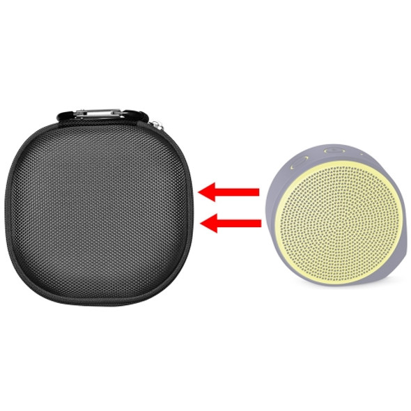 For Logitech X100 Wireless Bluetooth Speaker Nylon Protective Bag Storage Box(Black)